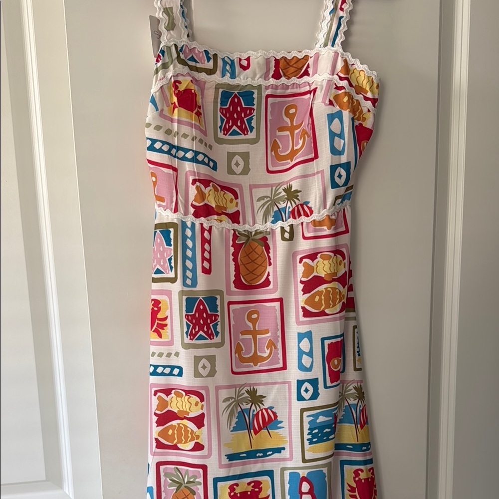 Colorful Multi Print Dress